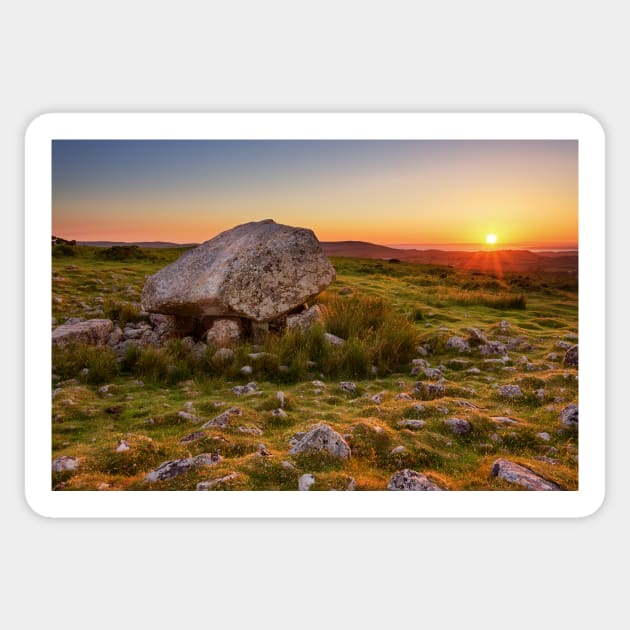 Arthurs Stone, Cefn Bryn, Gower Sticker by dasantillo